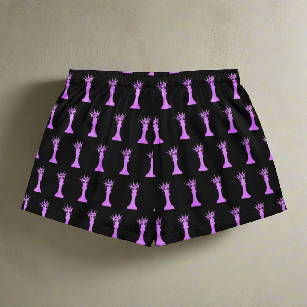 Lottery Girl Crowned IZM logo Women’s pajama shorts