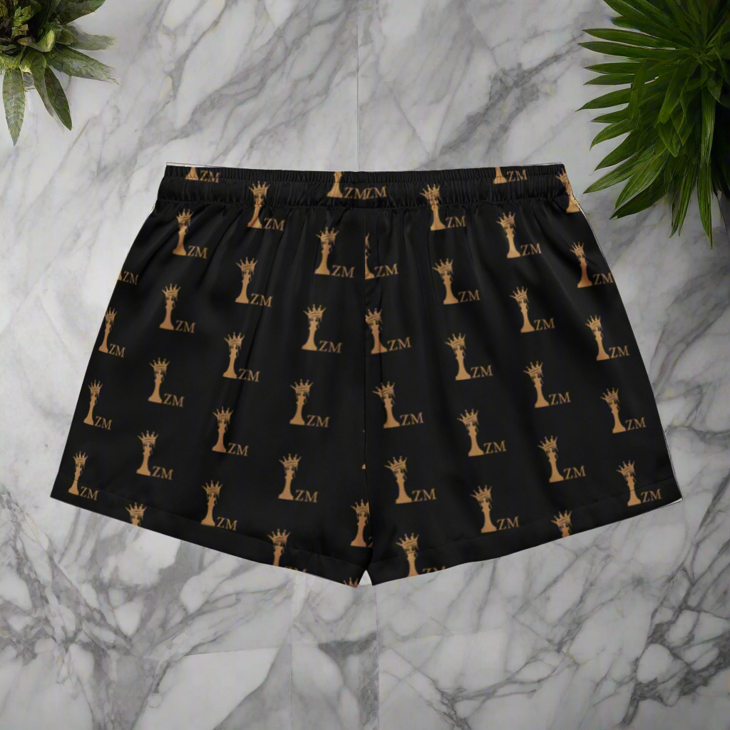 Lottery Girl Crowned IZM logo Women’s pajama shorts