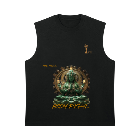 I am IZM : Mind right, Body right Men’s Tank Top