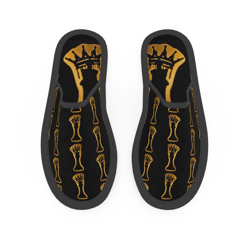 I Am IZM Logo luxury lounge Slippers