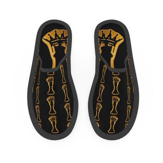 I Am IZM Logo luxury lounge Slippers