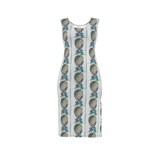 Lottery Girl : Poly Pineapple Bodycon Dress