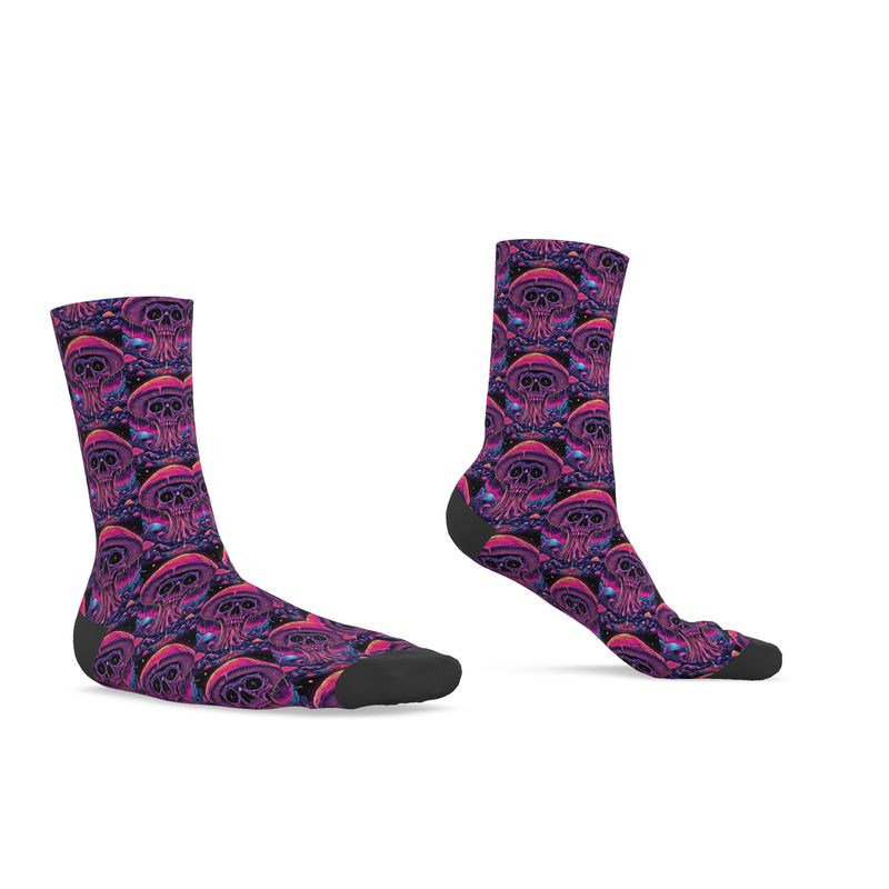 I am IZM : Trippie Time Sock print