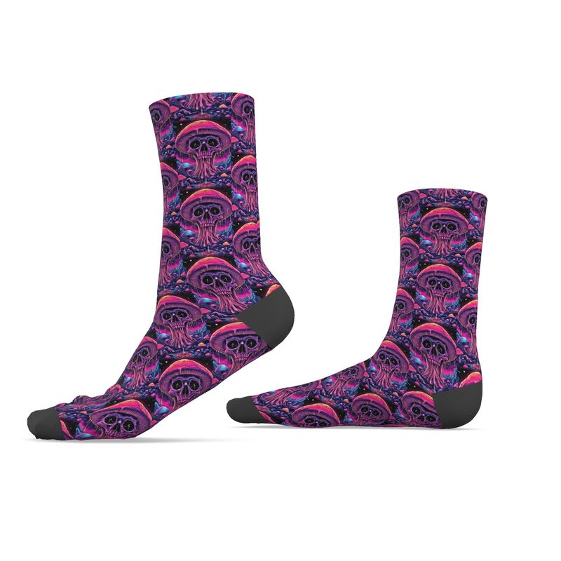 I am IZM : Trippie Time Sock print