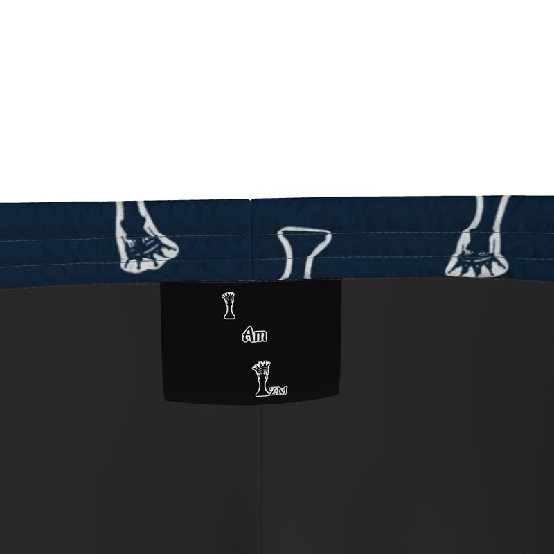 I Am IZM Monogram logo Mens Riviera Shorts