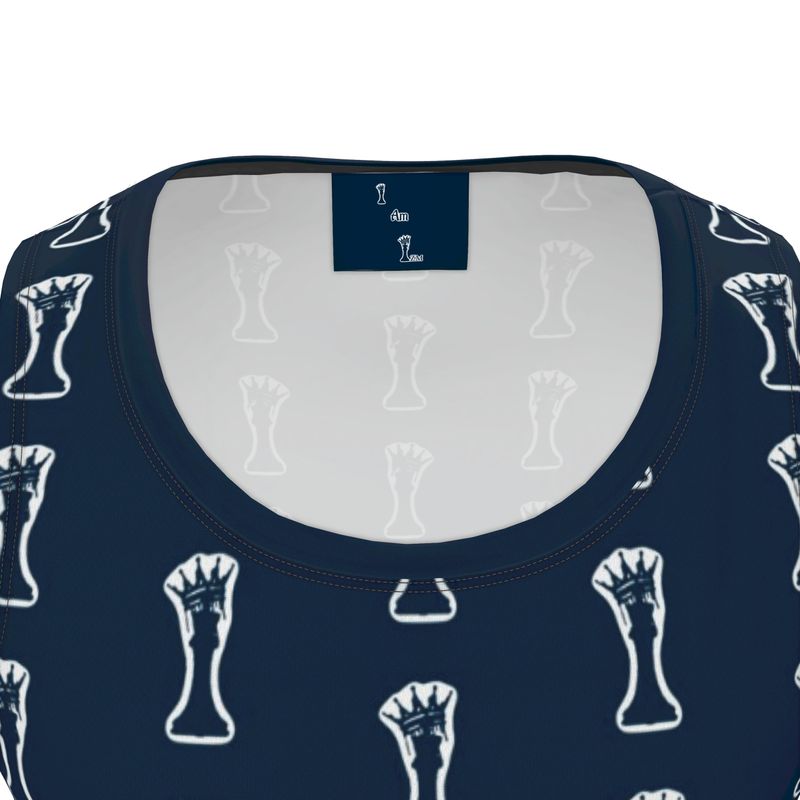 I Am IZM Logo Cut and Sew Tank Top