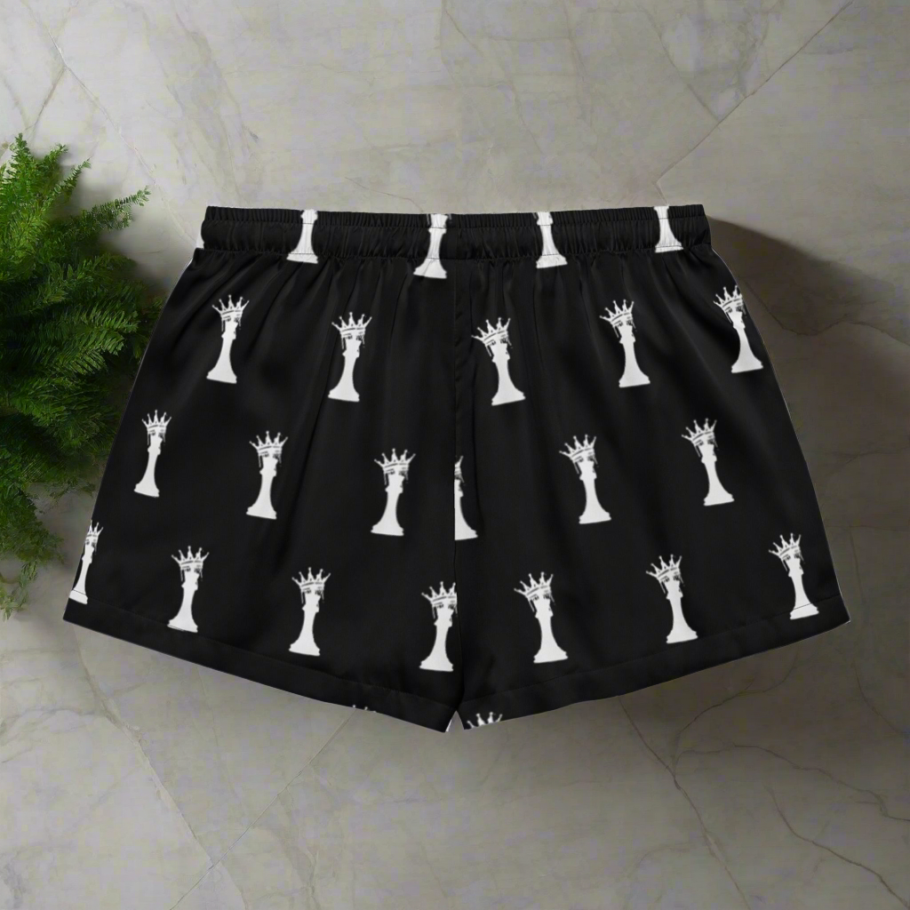 Lottery Girl Crowned IZM logo Women’s pajama shorts