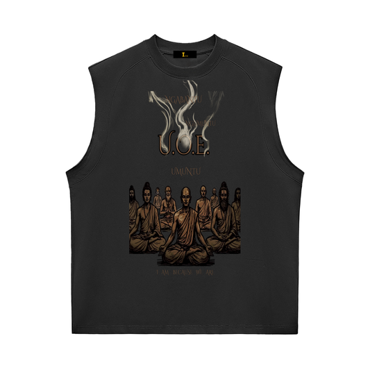 UOE Wear "I am, because we are " Quick-Dry Cooling Tank Top