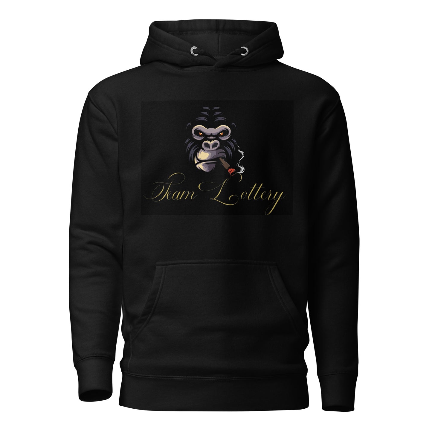 Team Lottery  Silver Back Smokey  UOE Wear logo  Hoodie