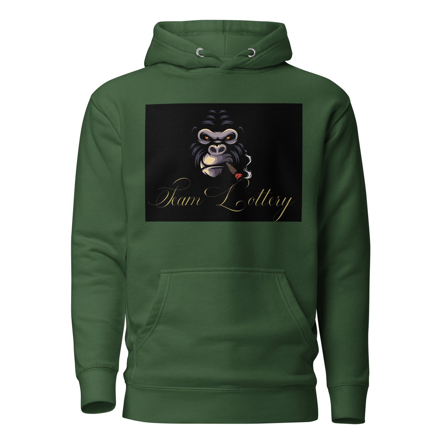 Team Lottery  Silver Back Smokey  UOE Wear logo  Hoodie