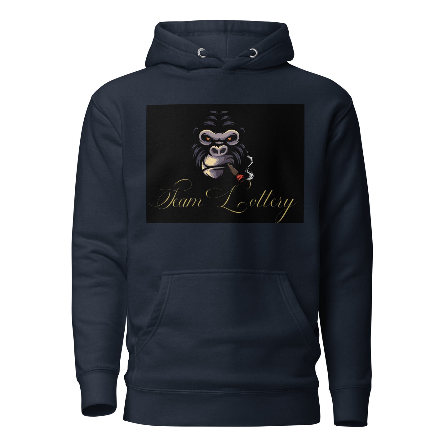 Team Lottery  Silver Back Smokey  UOE Wear logo  Hoodie