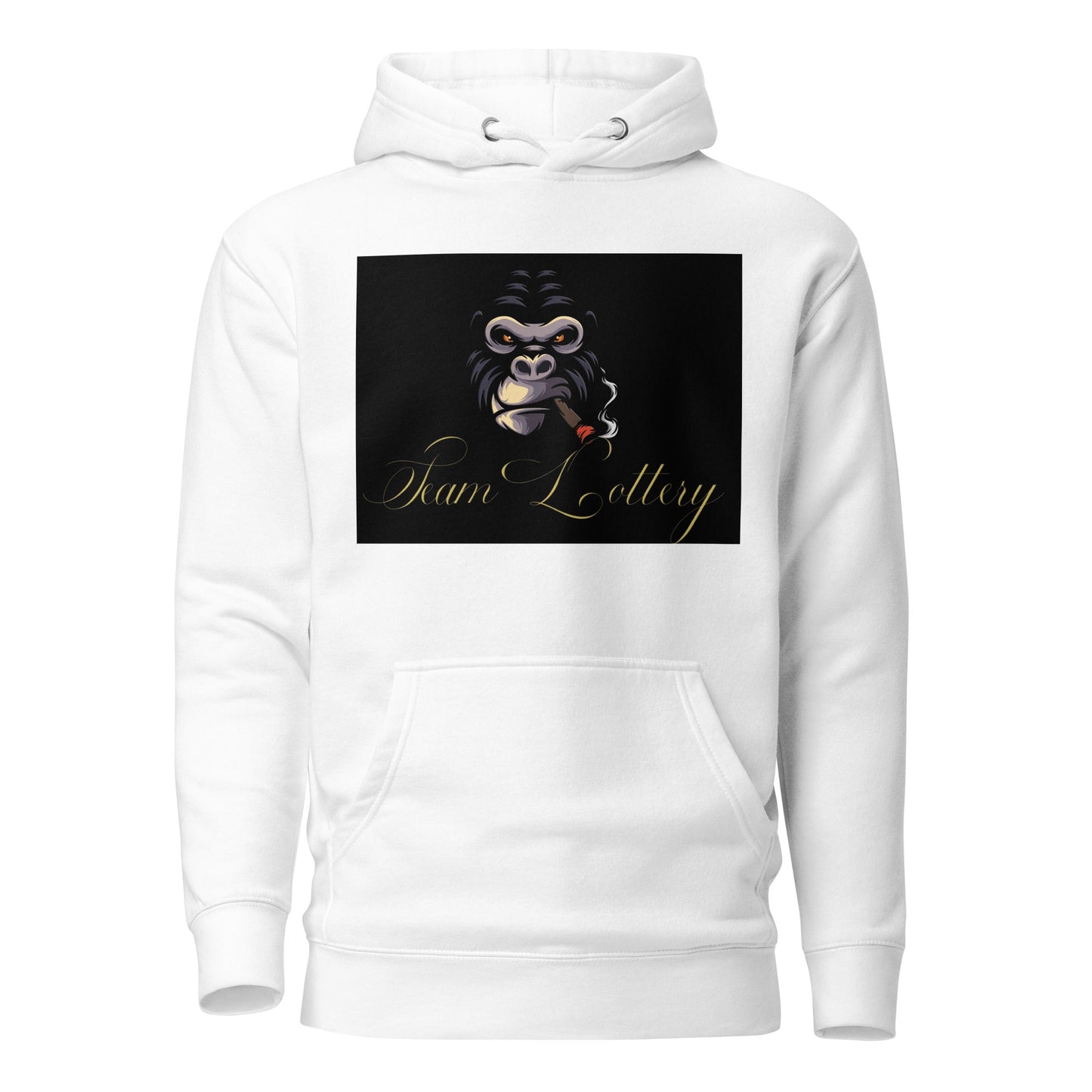 Team Lottery  Silver Back Smokey  UOE Wear logo  Hoodie